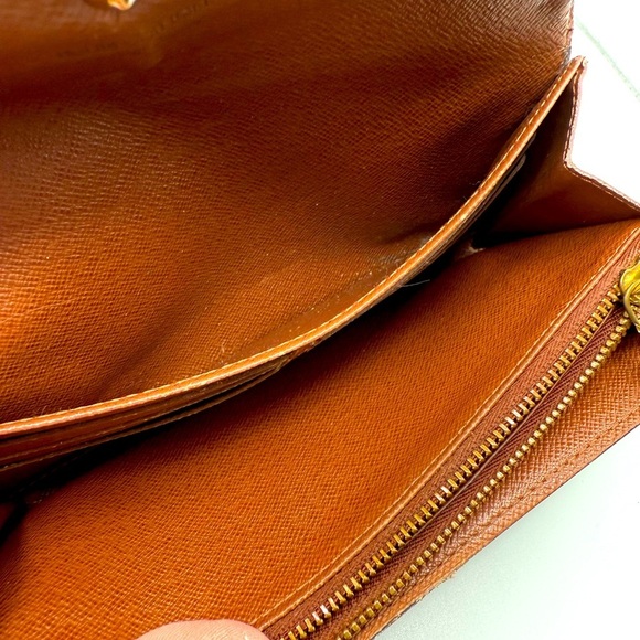 Louis Vuitton Brown Monogram Porte Tresor International Sarah Long Wallwt - Picture 9 of 12